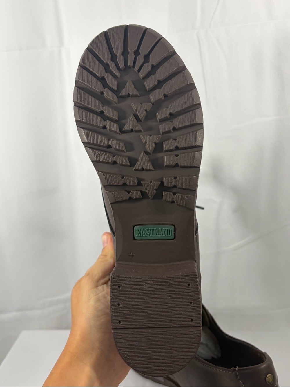 NWT Eastland Women’s Size 8.5 Dark Brown Lace-Up Casual Oxfords - Picture 8 of 10